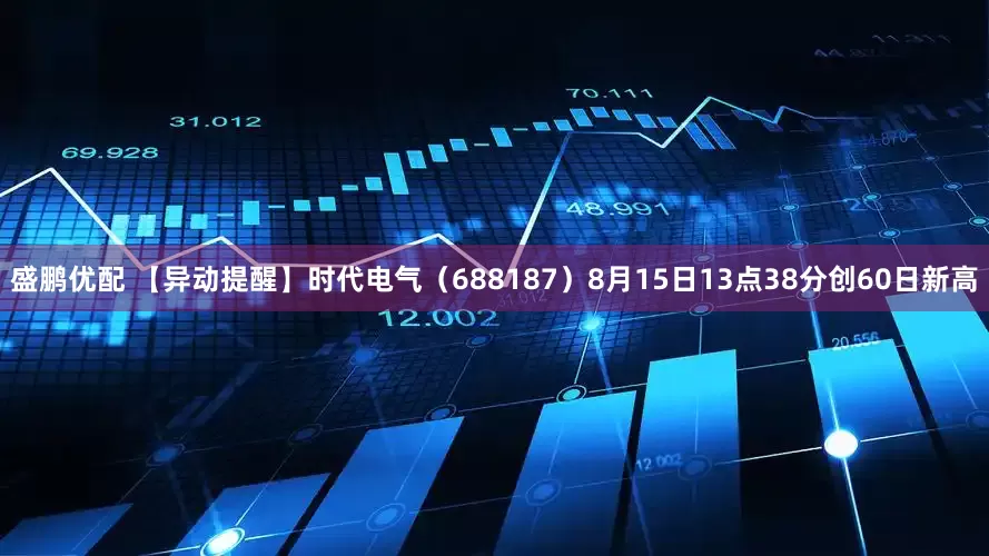 盛鹏优配 【异动提醒】时代电气（688187）8月15日13点38分创60日新高